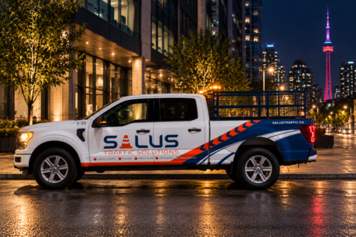 Salus Traffic fleet truck
